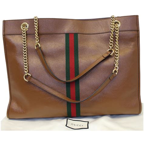 Gucci rajah tote large leather